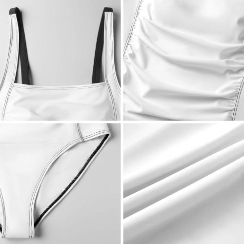 Women’s Ruched One-Piece Swimsuit