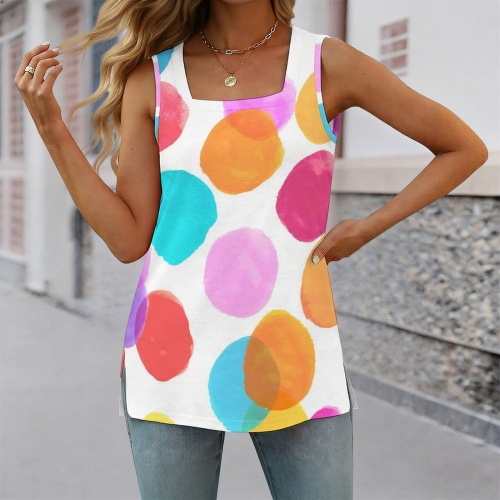 Women’s Square Neck Sleeveless Top