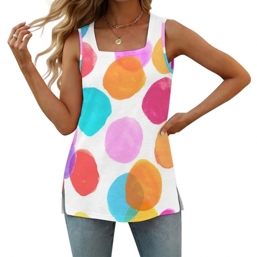 Women’s Square Neck Sleeveless Top