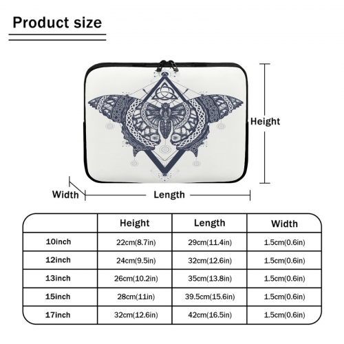 Portable Handheld Laptop Case 15 inch