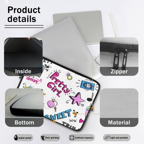 Portable Handheld Laptop Case 12 inch