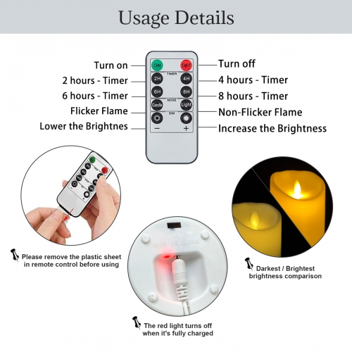 Flameless LED Candle | Ships from USA