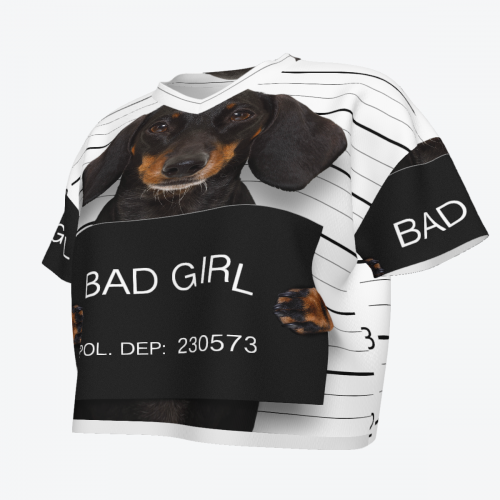 Women’s Cropped V-Neck Soccer Jersey