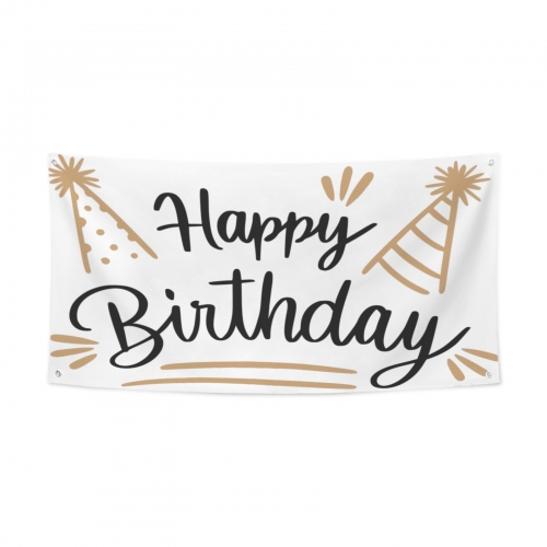 Festival Banner 47x24inch  | Ships from USA