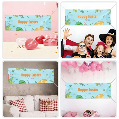 Festival Banner 71x24inch  | Ships from USA