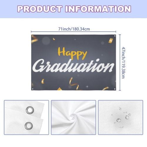 Festival Banner 71x47inch  | Ships from USA