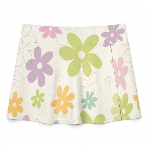 Strappy Two-Piece Slit Skirt Swimsuit Set