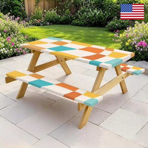 Picnic Table & Bench Covers Set 60"X30" | Ships from USA