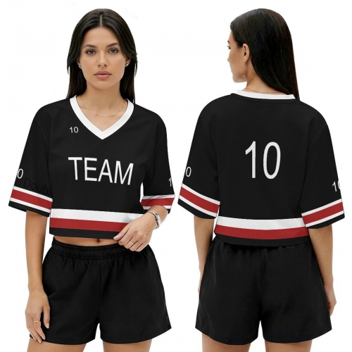 Women's Crop Rugby Jersey