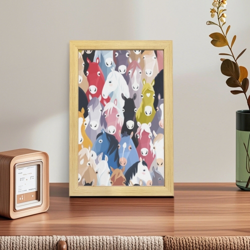 Natural Wood Framed Art Print 8" x 12" | Ships from USA