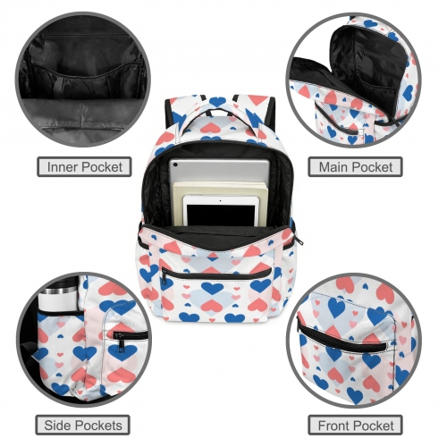 All Over Print Casual Backpack-Large (Model 1733)