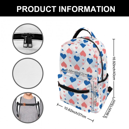 All Over Print Casual Backpack-Large (Model 1733)