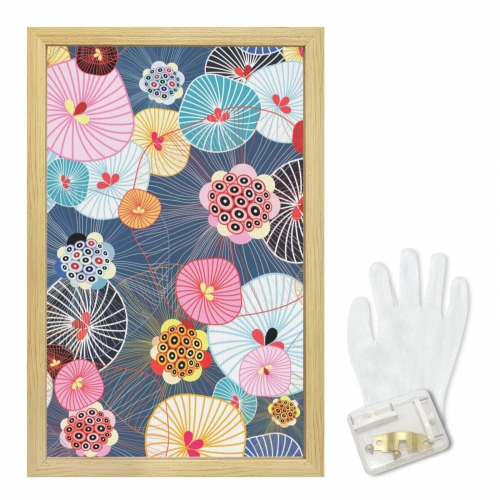 Natural Wood Framed Art Print 12" x 18" | Ships from USA