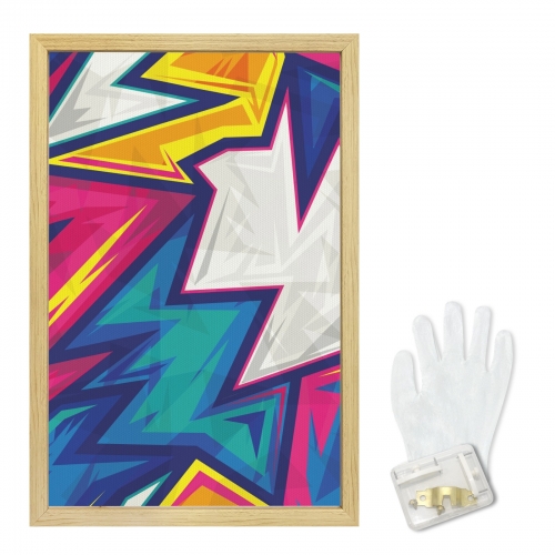 Natural Wood Framed Art Print 16" x 24" | Ships from USA