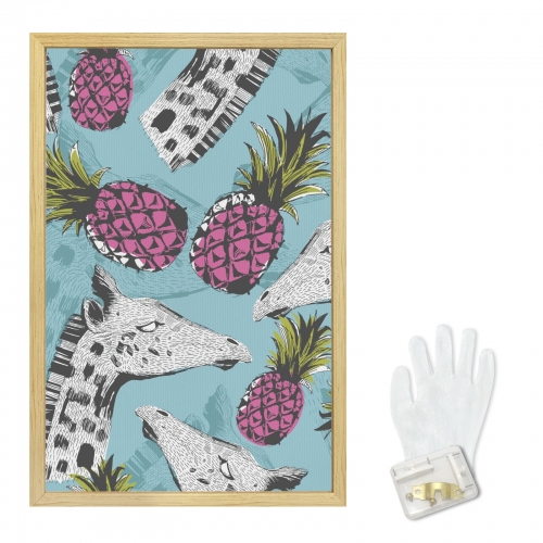 Natural Wood Framed Art Print 20" x 30" | Ships from USA