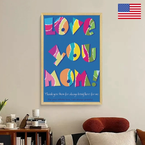 Natural Wood Framed Art Print 24" x 36" | Ships from USA