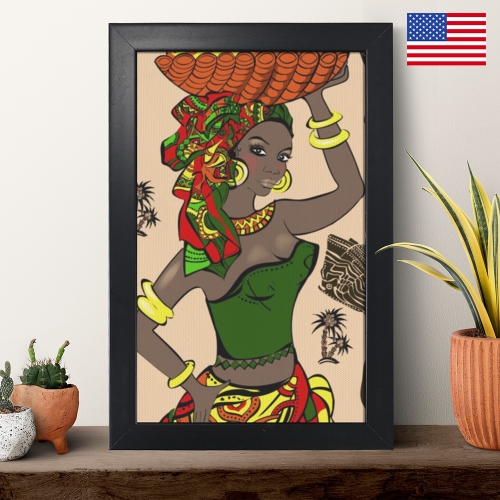 Black Framed Art Print 8" x 12" | Ships from USA