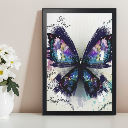 Black Framed Art Print 12" x 18" | Ships from USA