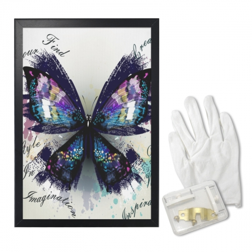 Black Framed Art Print 12" x 18" | Ships from USA