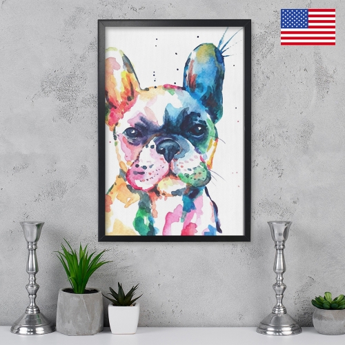 Black Framed Art Print 16" x 24" | Ships from USA