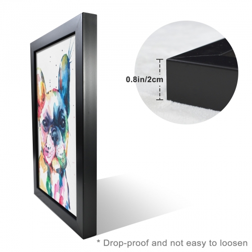 Black Framed Art Print 16" x 24" | Ships from USA