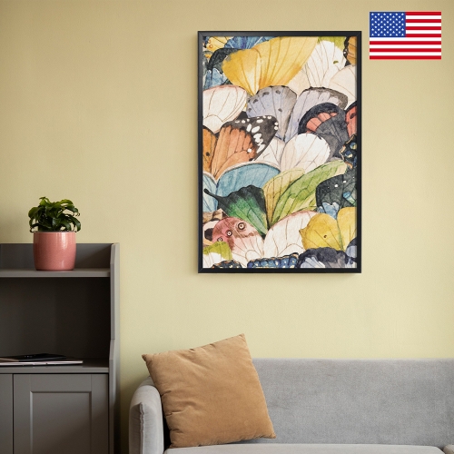 Black Framed Art Print 20" x 30" | Ships from USA
