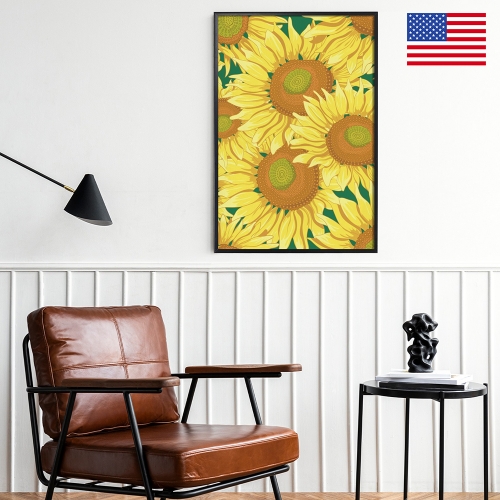 Black Framed Art Print 24" x 36" | Ships from USA