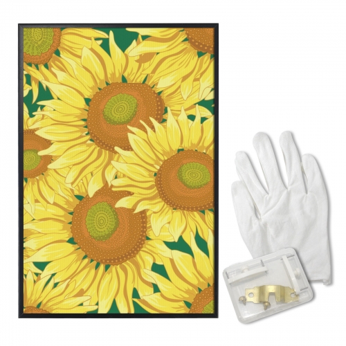 Black Framed Art Print 24" x 36" | Ships from USA