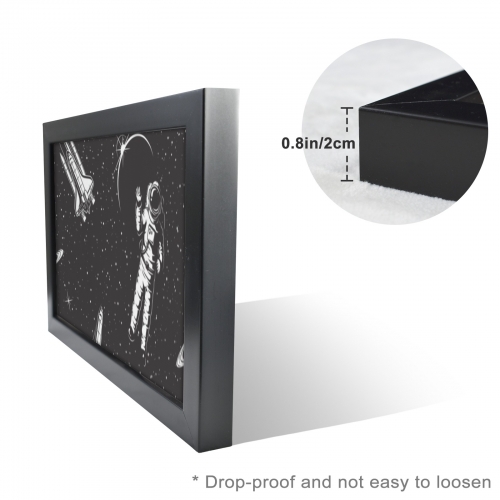 Black Framed Art Print 12" x 8" | Ships from USA