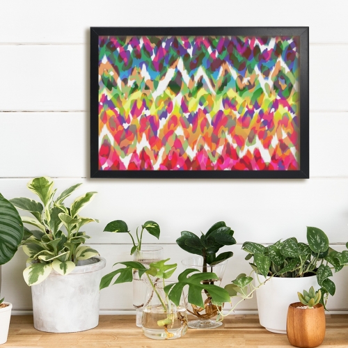 Black Framed Art Print 18" x 12" | Ships from USA