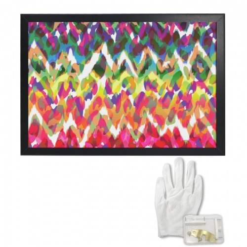 Black Framed Art Print 18" x 12" | Ships from USA