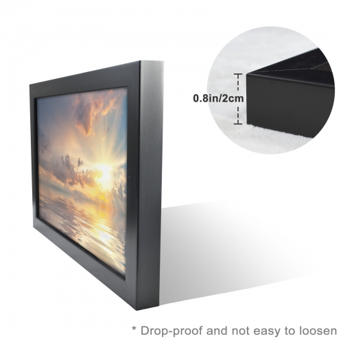 Black Framed Art Print 24" x 16" | Ships from USA