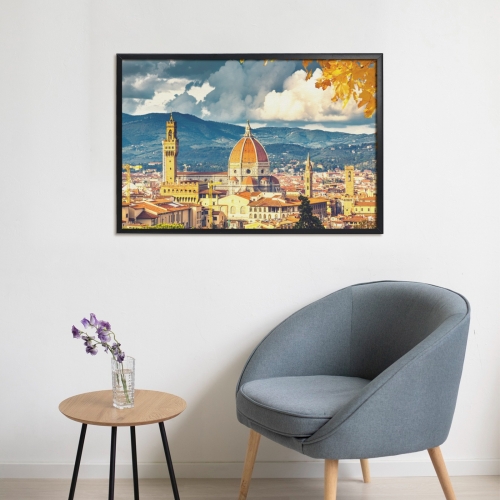 Black Framed Art Print 30" x 20" | Ships from USA
