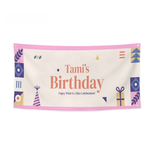 Festival Banner 47x24inch