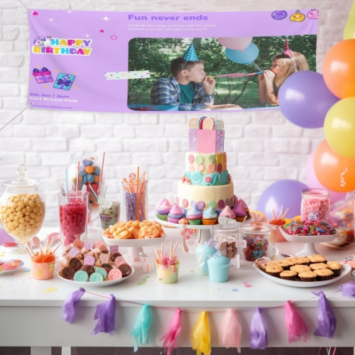 Festival Banner 71x24inch