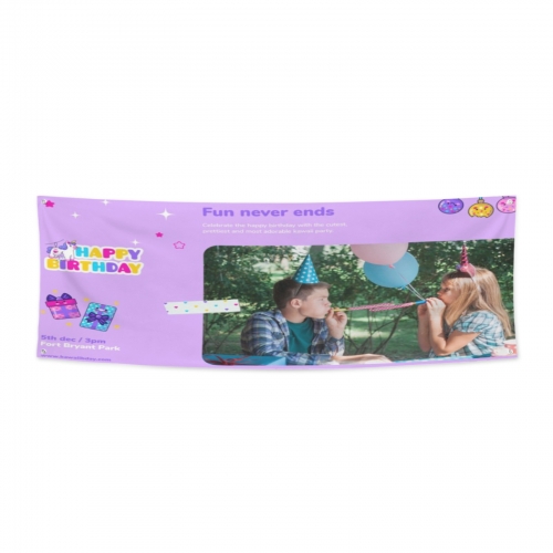Festival Banner 71x24inch