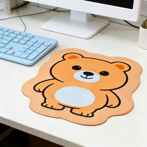 Custom Shape Mousepad 35 x 35cm(with Stitched Edges)