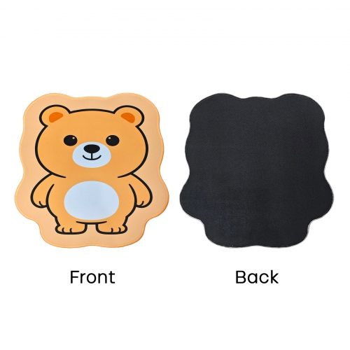 Custom Shape Mousepad 35 x 35cm(with Stitched Edges)