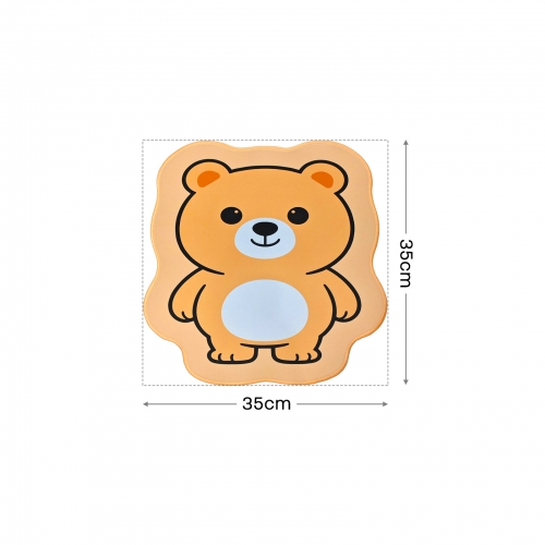 Custom Shape Mousepad 35 x 35cm(with Stitched Edges)