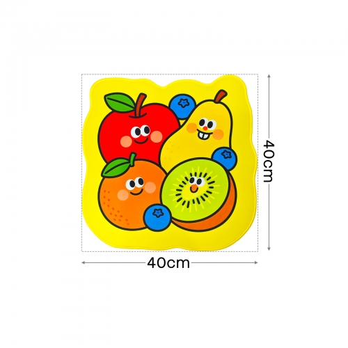 Custom Shape Mousepad 40 x 40cm(with Stitched Edges)