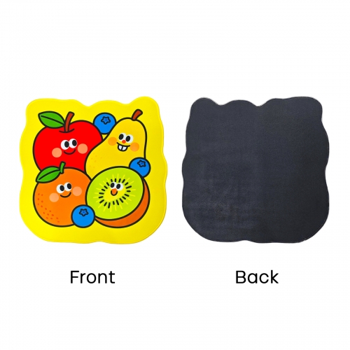 Custom Shape Mousepad 40 x 40cm(with Stitched Edges)