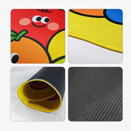 Custom Shape Mousepad 40 x 40cm(with Stitched Edges)