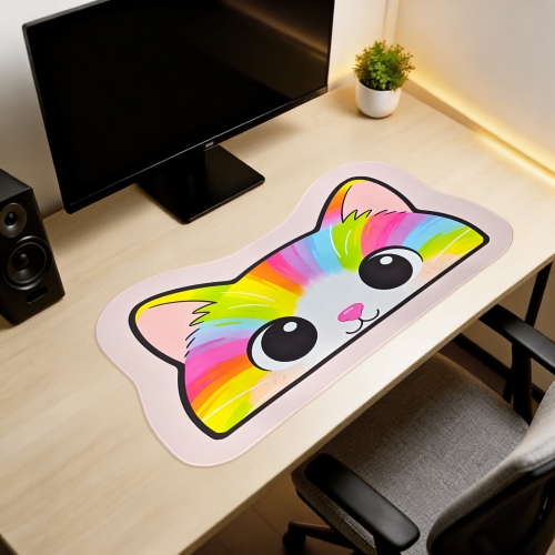 Custom Shape Mousepad 89 x 40cm(with Stitched Edges)