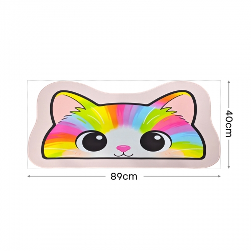 Custom Shape Mousepad 89 x 40cm(with Stitched Edges)