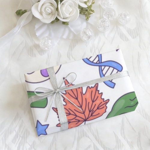 Gift Wrapping Paper-Coated Paper 58"x 22"（1 Roll） | Ships from USA