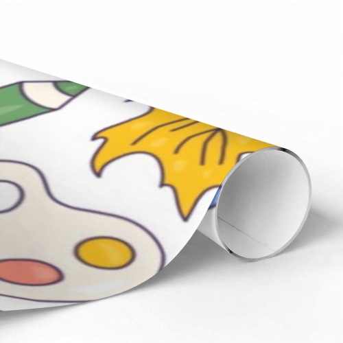 Gift Wrapping Paper-Coated Paper 58"x 22"（1 Roll） | Ships from USA