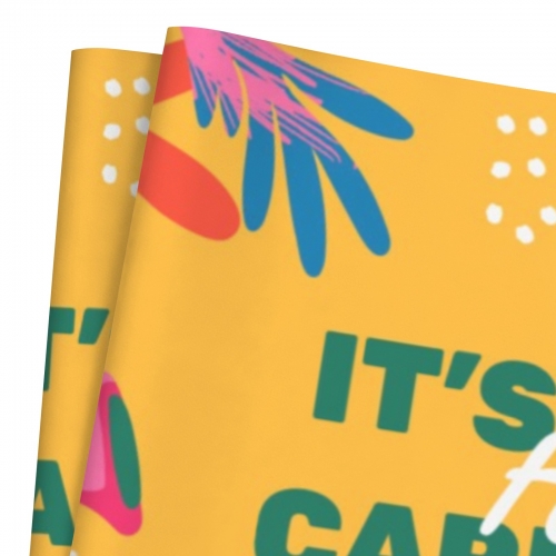 Gift Wrapping Paper-Coated Paper 58"x 22"（2 Roll） | Ships from USA