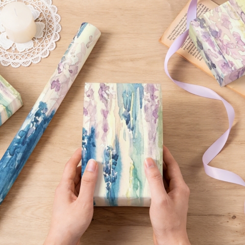 Gift Wrapping Paper-Coated Paper 58"x 22"（5 Roll） | Ships from USA
