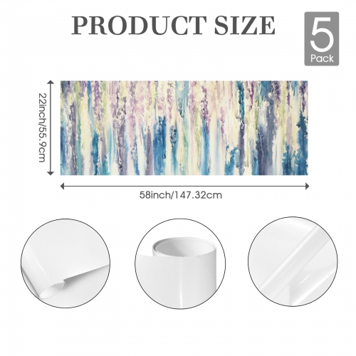Gift Wrapping Paper-Coated Paper 58"x 22"（5 Roll） | Ships from USA