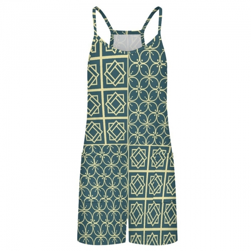 Women's Cami Romper with Pockets